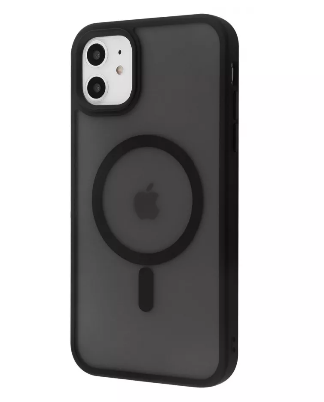 Чохол Matte Insane Case MagSafe iPhone 11 (black)
