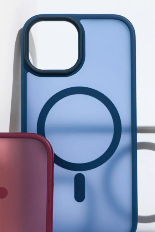 Чохол Matte Insane Case MagSafe iPhone 15 Pro Max (midnight blue)