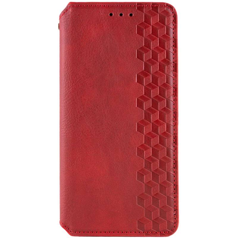 Чохол книжка GETMAN Cubic для Samsung A05s (червоний)
