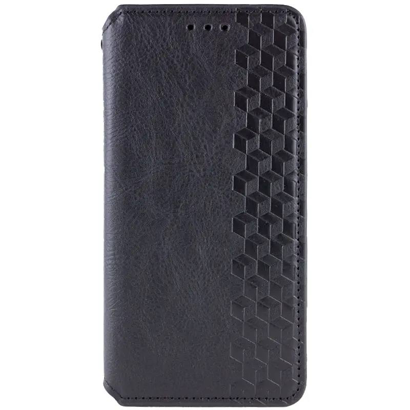 Чохол книжка GETMAN Cubic для Xiaomi Redmi 10 (чорний)