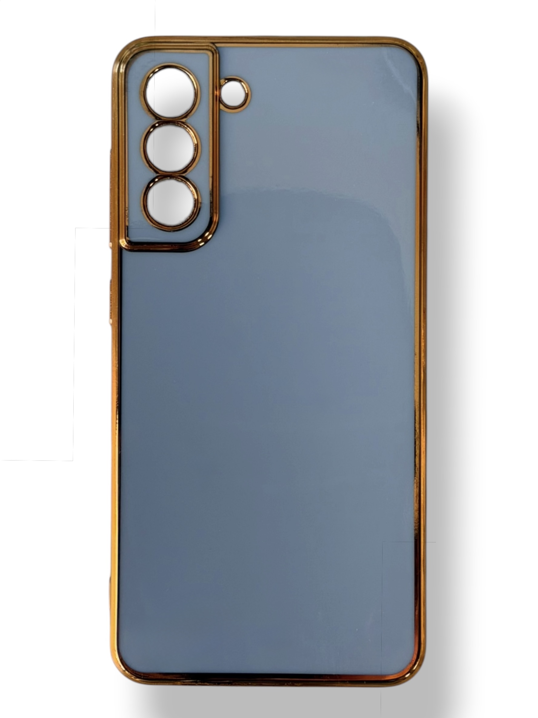Чохол Glossy Case Samsung S21 FE (sierra blue)