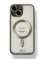Чохол Metal Matte Case MagSafe iPhone 15 (yellow)