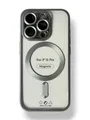 Чохол Metal Matte Case MagSafe iPhone 15 Pro (white titanium)