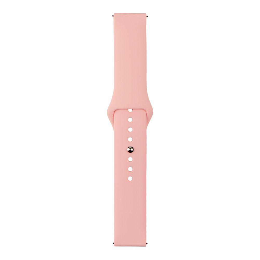 Силіконовий Ремінець Sport Band 20mm пудра / pink sand