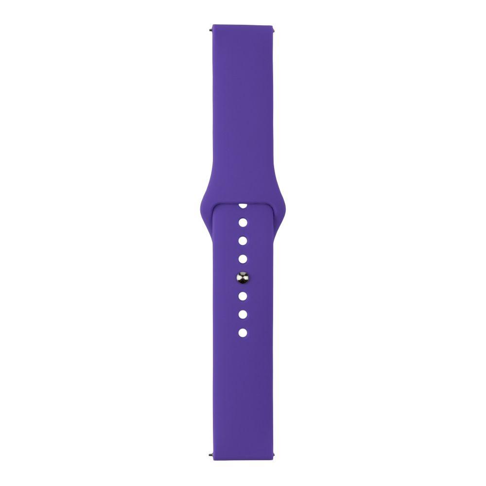 Силіконовий Ремінець Sport Band 20mm ультрафіолет / violet