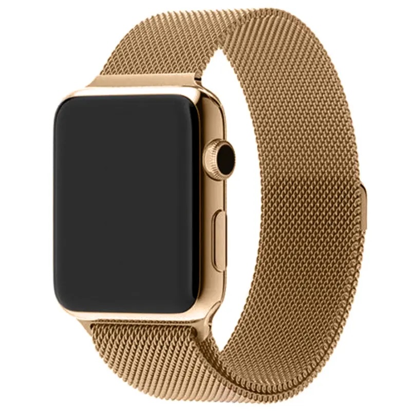 Ремінець Milanese Loop 38/40/41/42mm(ser.10) (gold)
