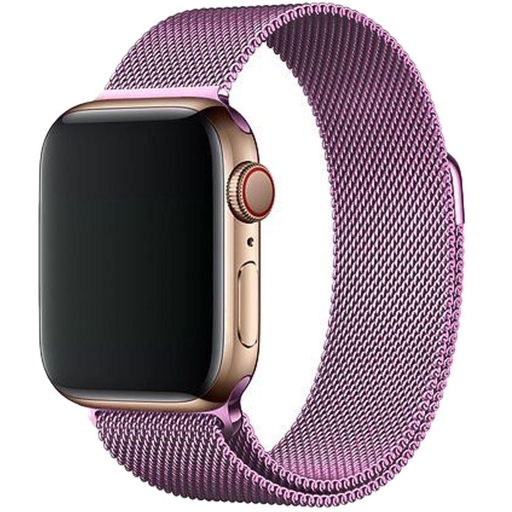 Ремінець Milanese Loop 42(ser.1-3)/44/45/46/49mm (light purple)