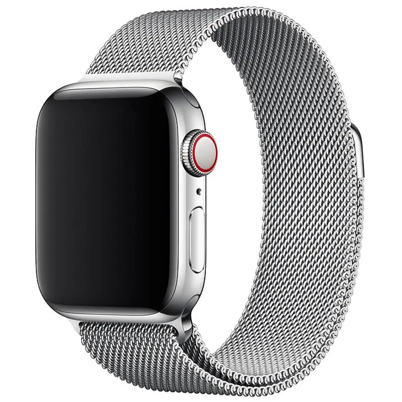 Ремінець Milanese Loop 42(ser.1-3)/44/45/46/49mm (silver)