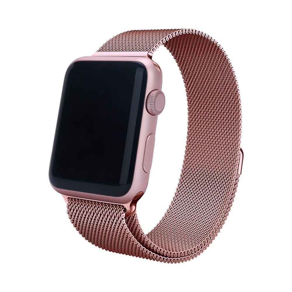 Ремінець Milanese Loop 42(ser.1-3)/44/45/46/49mm (rose)