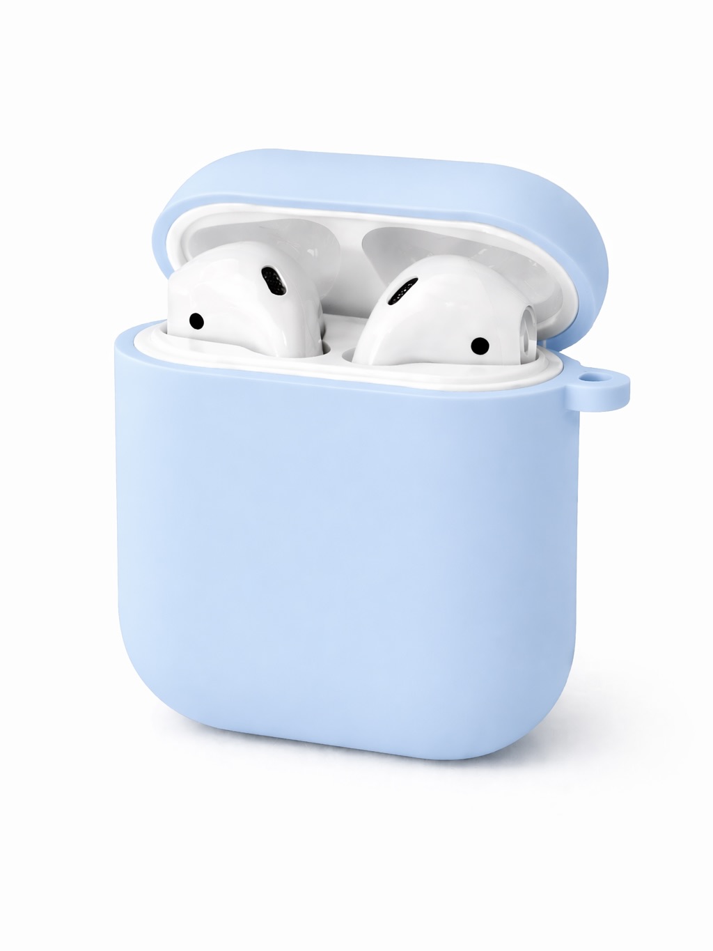 Чохли для AirPods 1/2 з мікрофіброю №04 Lilac