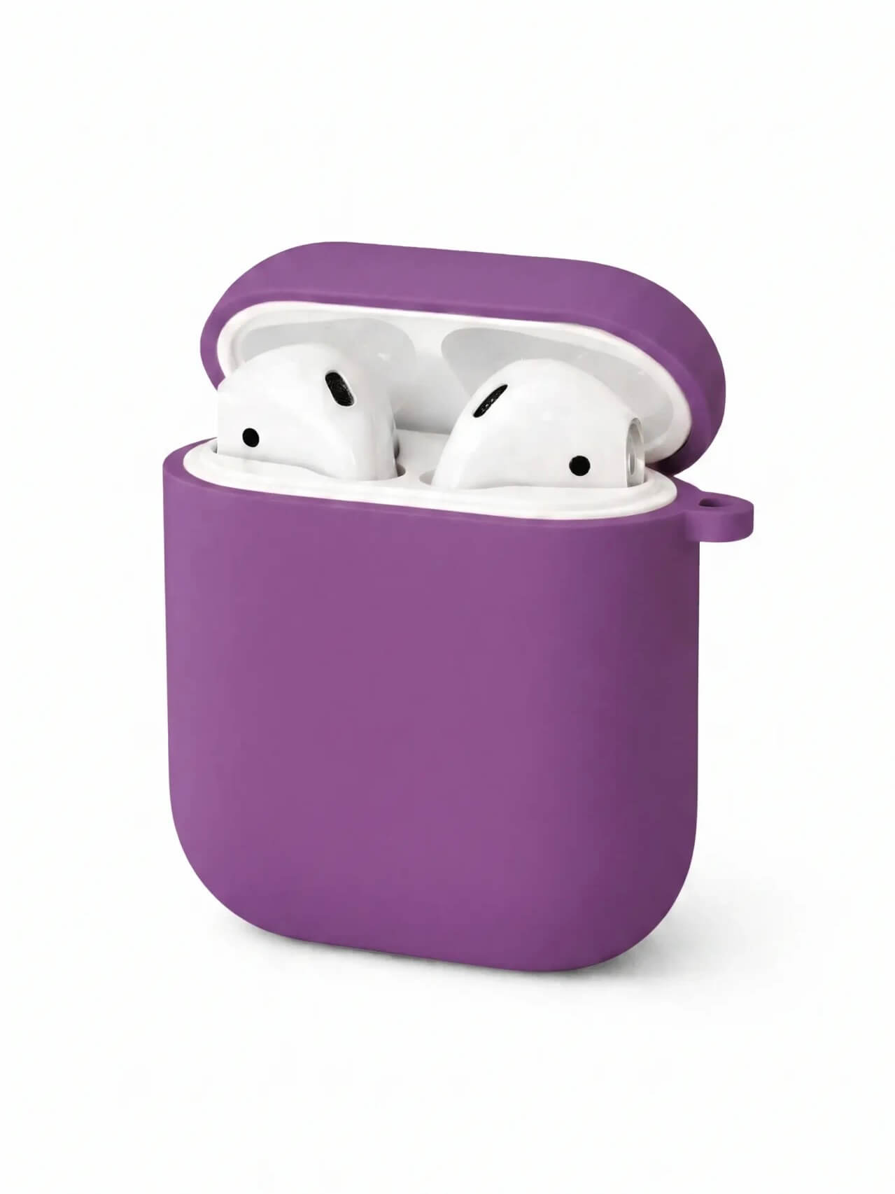 Чохли для AirPods 1/2 з мікрофіброю №10 Violet