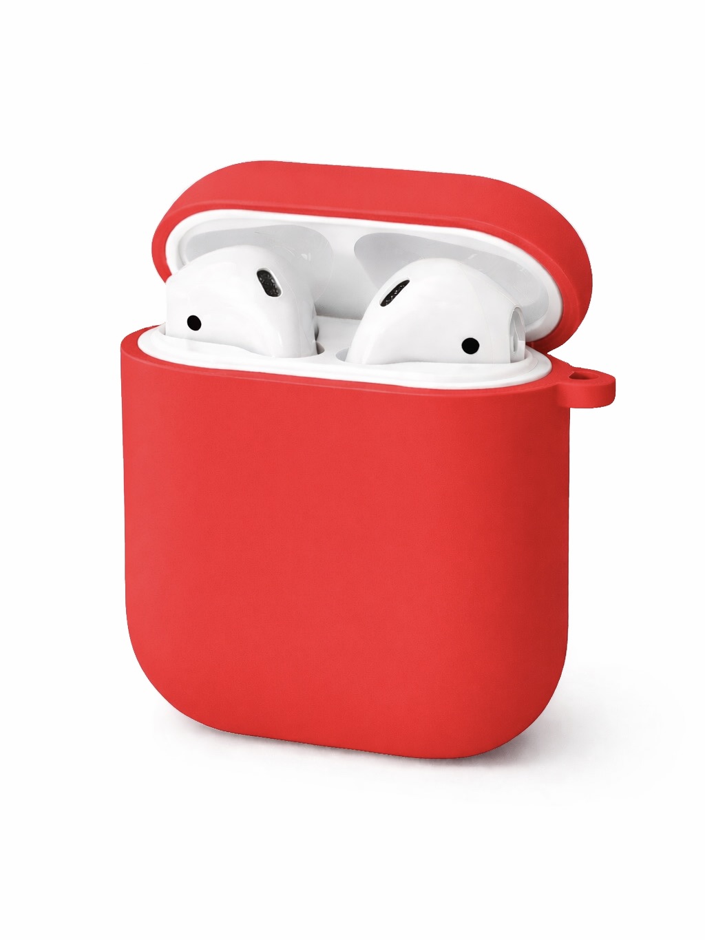 Чохли для AirPods 1/2 з мікрофіброю №19 Red