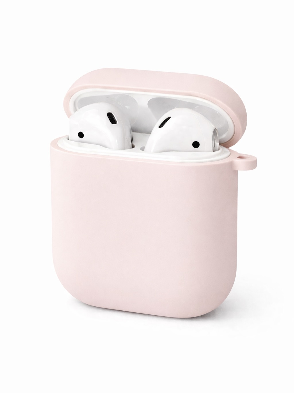 Чохли для AirPods 1/2 з мікрофіброю №20 Light Pink