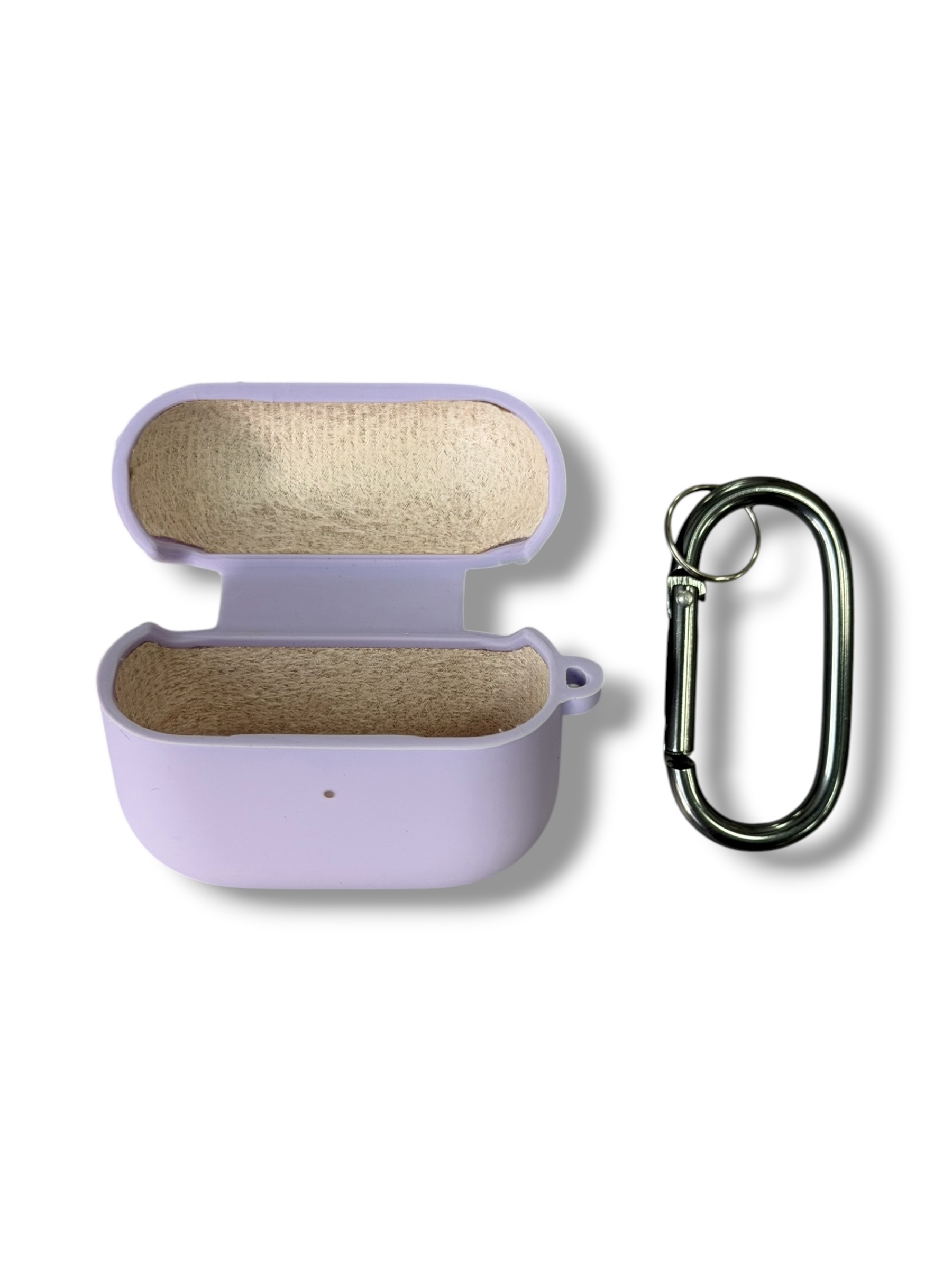 Чохол для AirPods 3 з мікрофіброю №07 Light Purple