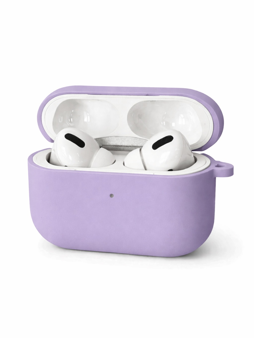 Чохол для AirPods Pro з мікрофіброю №07 Light Purple
