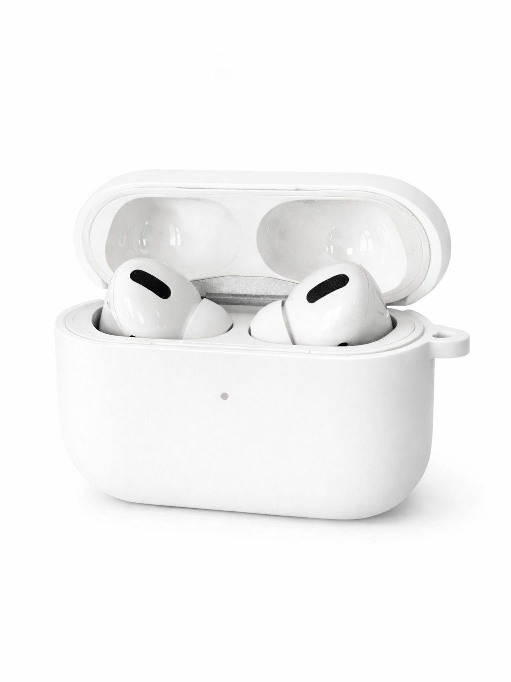 Чохол для AirPods Pro з мікрофіброю №17 White