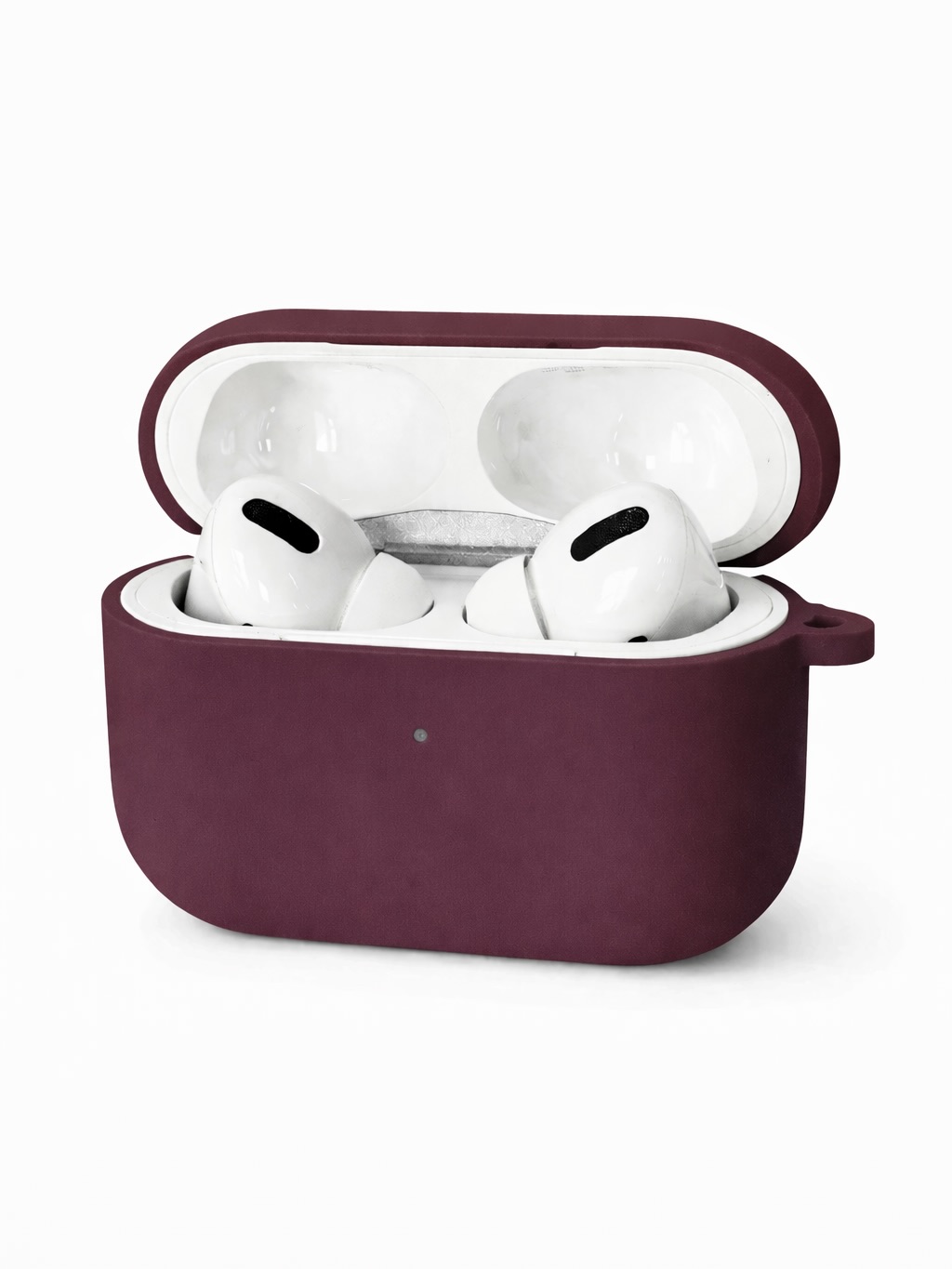 Чохли для AirPods Pro 2 з мікрофіброю №22 Rose Red Marsala