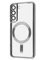 Чохол MetalColor Case MagSafe Samsung S22 Plus (silver)