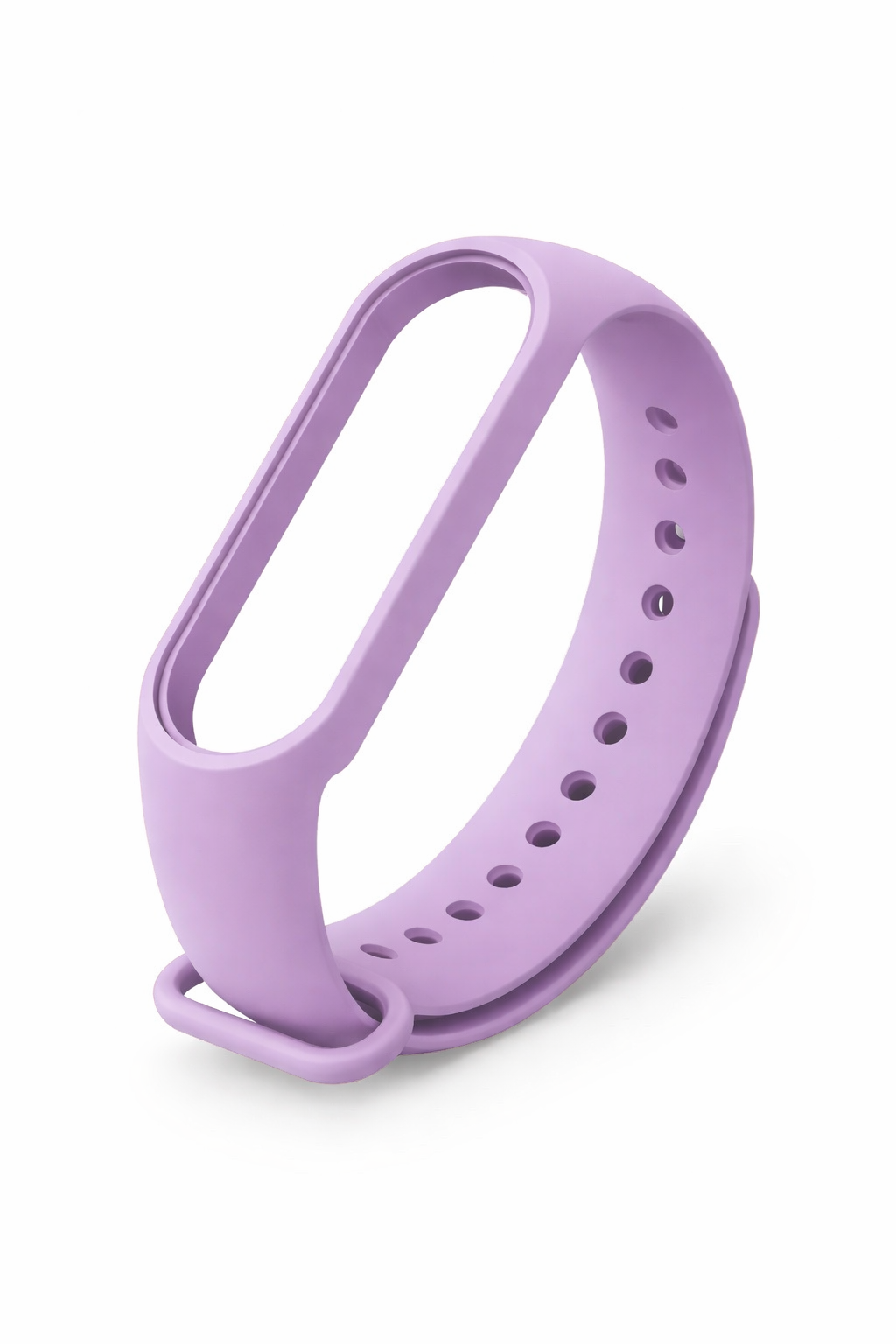 Силіконовий ремінець для MiBand 3/4 #11 (бузковий / elegant purple)
