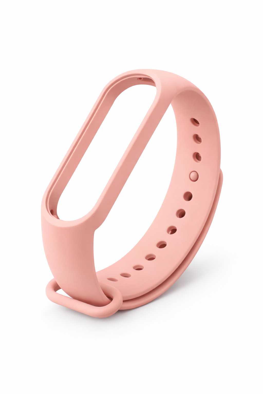 Силіконовий ремінець для MiBand 3/4 #18 (рожевий / light pink)