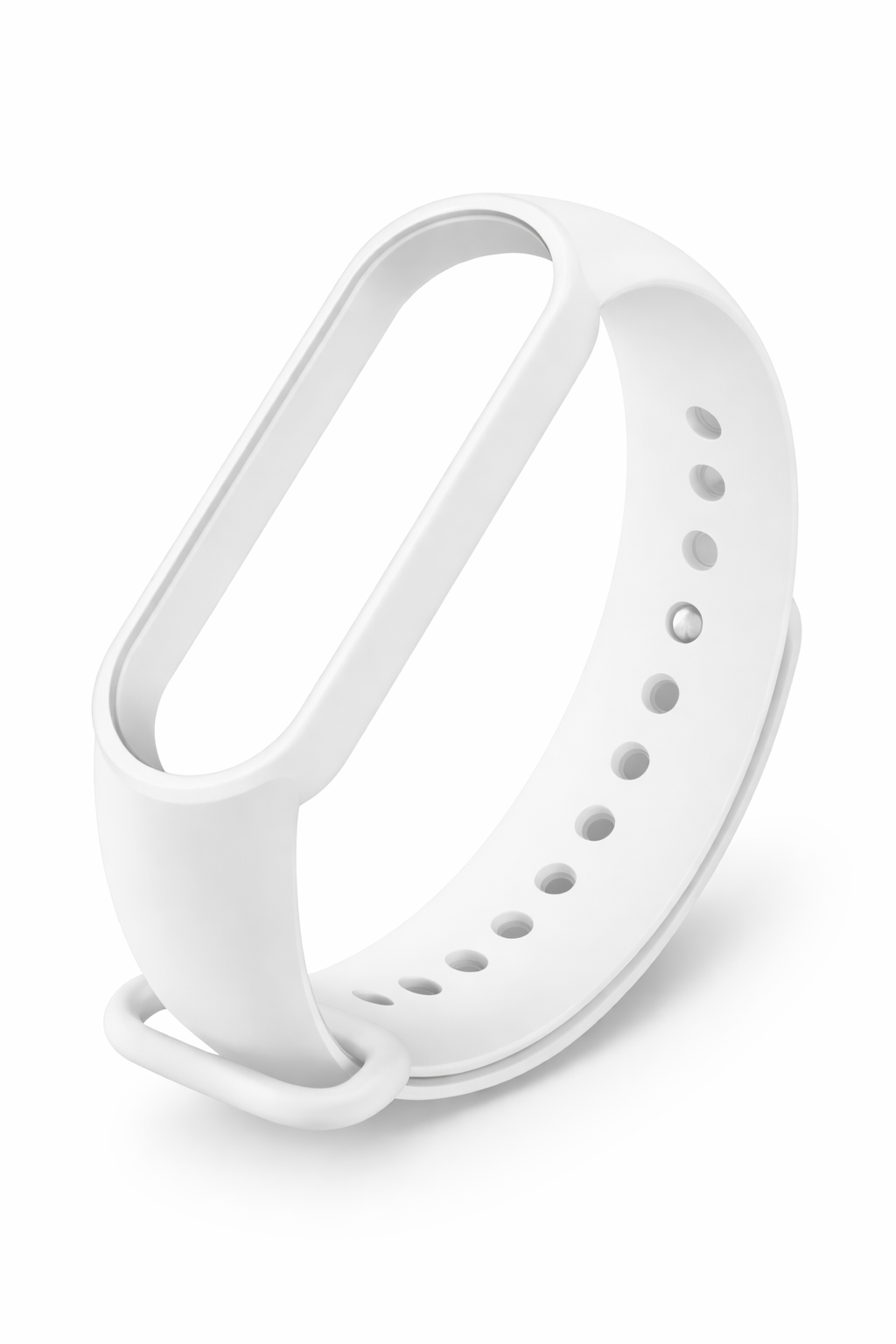 Силіконовий ремінець для MiBand 5/6 #14 (білий / white)