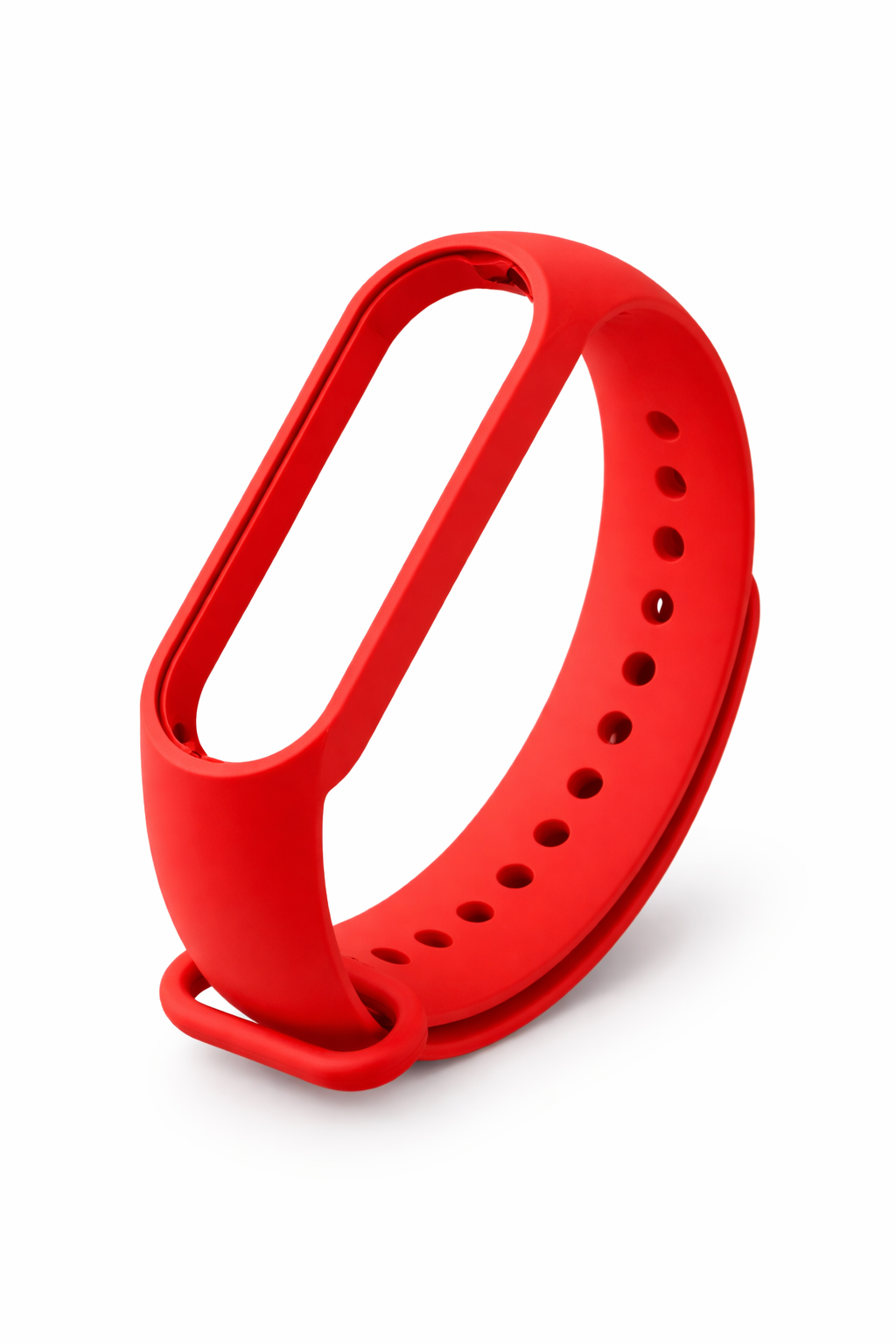 Силіконовий ремінець для MiBand 5/6 #20 (червоний / red)