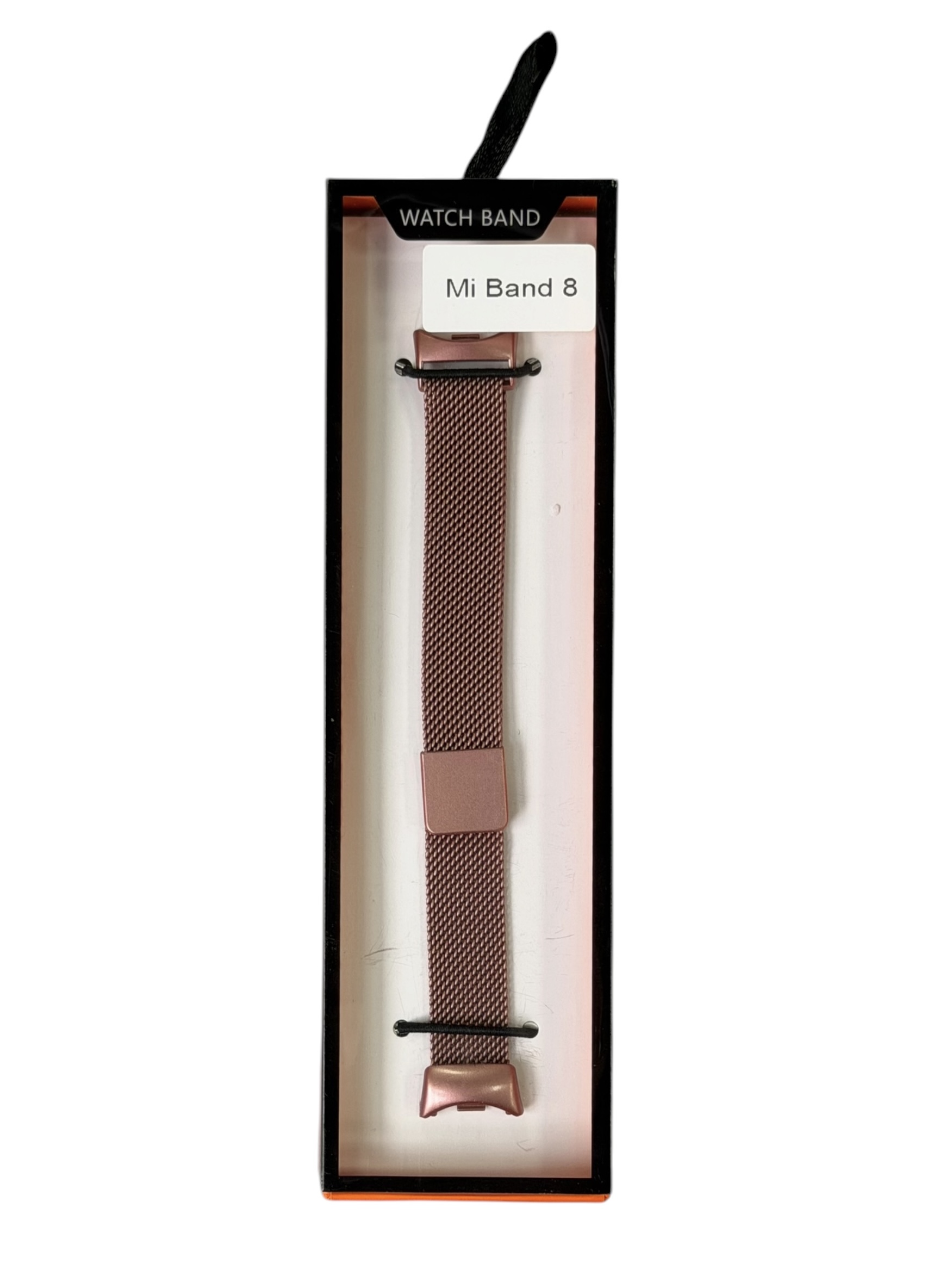 Ремінець Milanese Loop для MiBand 8 (rose gold)