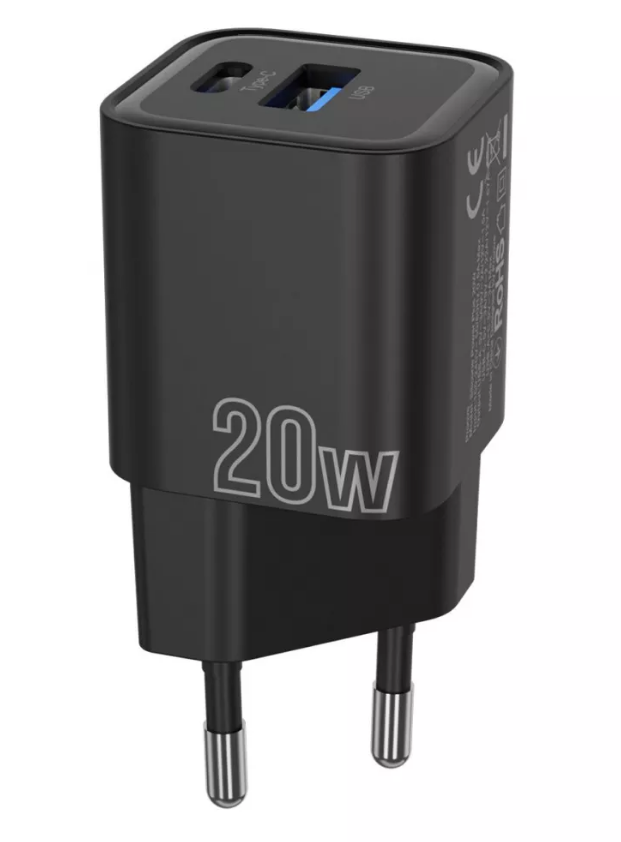МЗП Proove Silicone Power 20W Type-C (black)