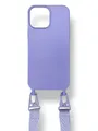 Чохол Crossbody Case на широкому паску iPhone 13 Pro Max (viola)