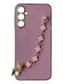 Чохол Van Cleef Case з ланцюжком для Samsung A24 (blueberry)