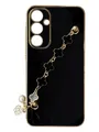 Чохол Van Cleef Case з ланцюжком для Samsung A35 (black)