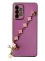Чохол Van Cleef Case з ланцюжком для Samsung A53 (blueberry)