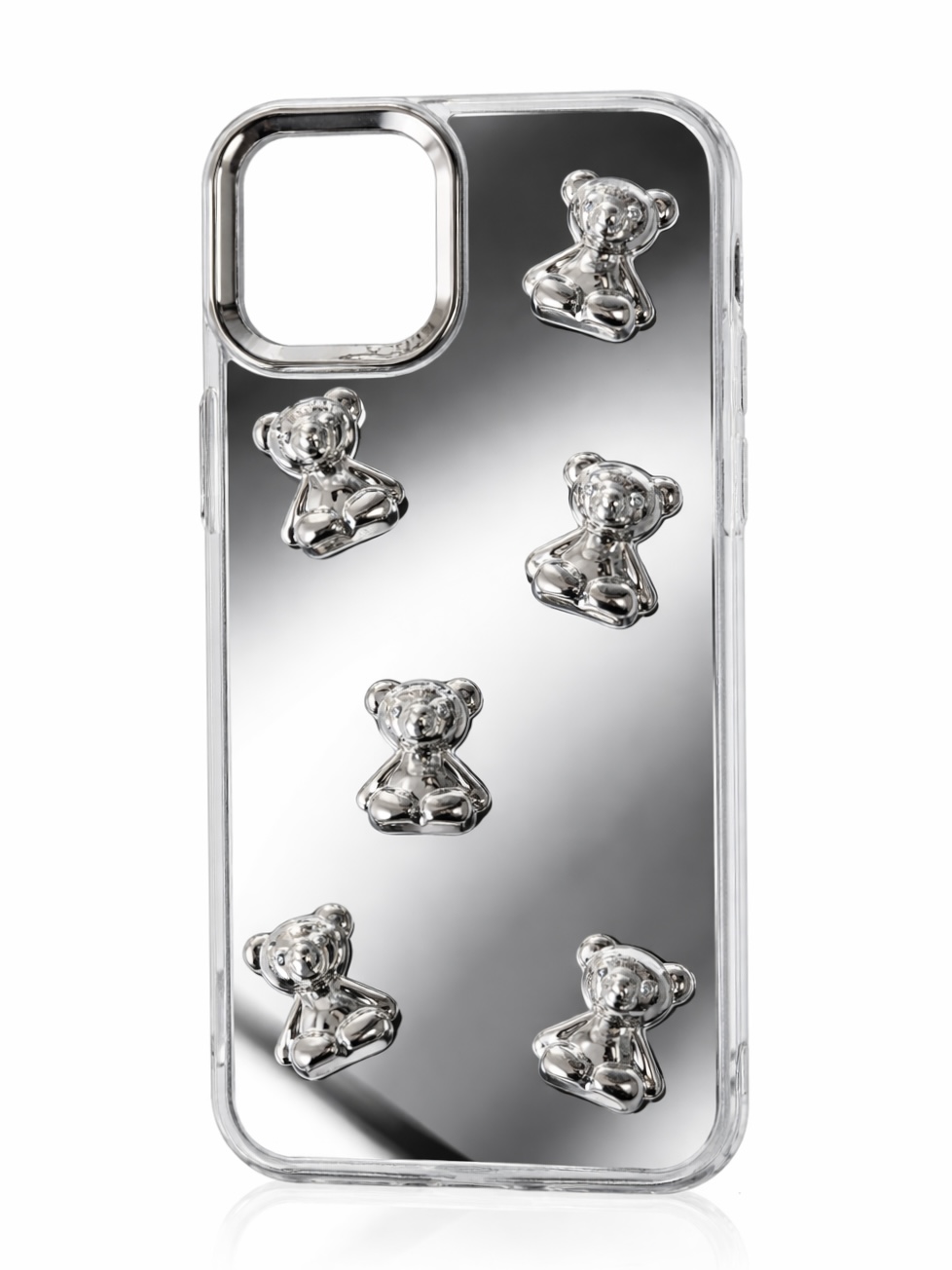 Чохол Mirror Shine для Case iPhone 15 (bearts)