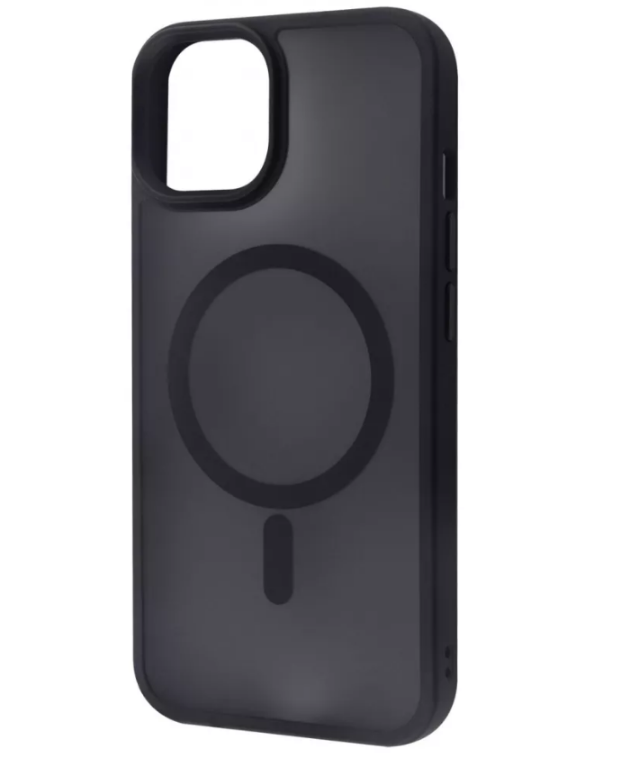 Чохол Matte Insane Case MagSafe iPhone 14 (black)