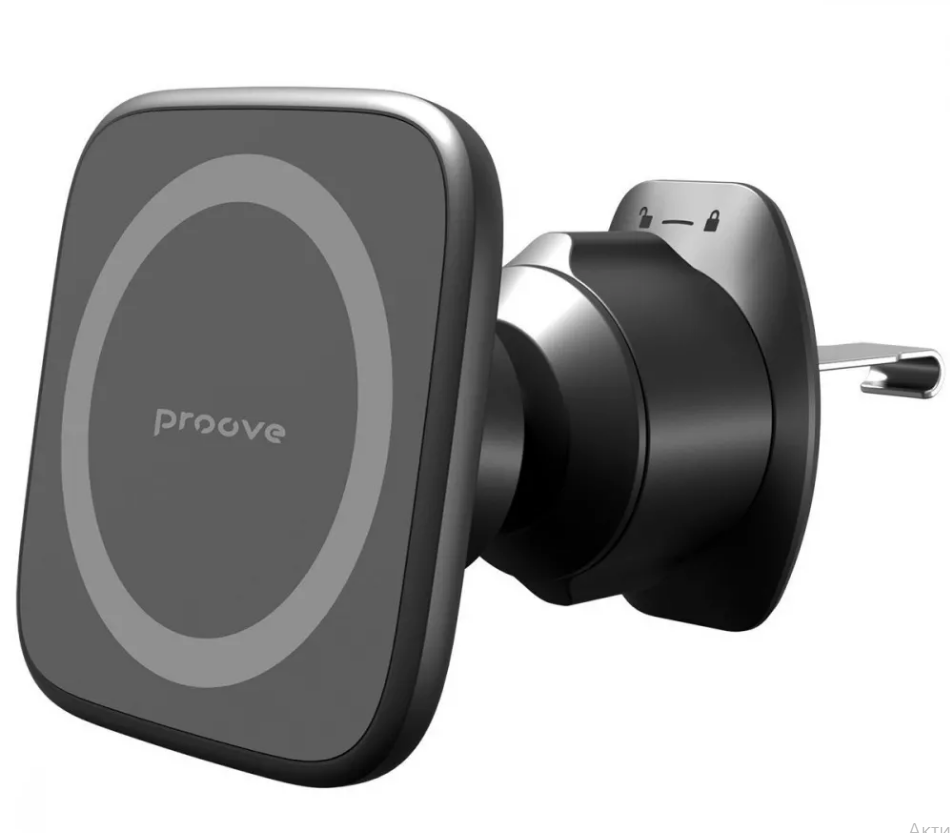 Автомобільний тримач Proove Block Magnetic Air Outlet Car Mount Magnetic Ring (black)