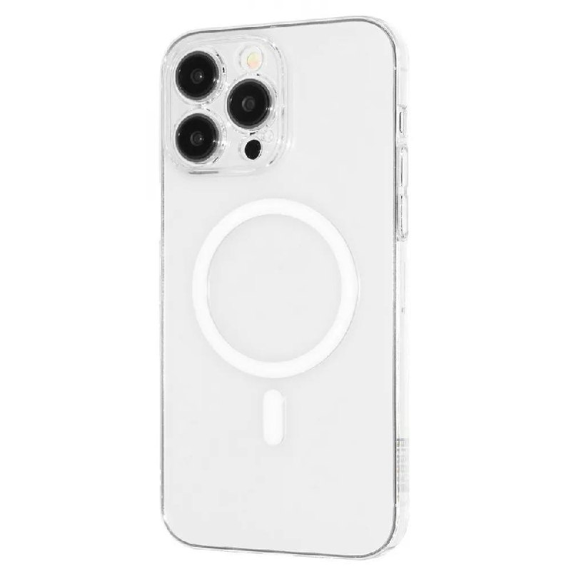 Чохол Baseus Crystal Case with MagSafe + захисне скло для iPhone 15 Pro