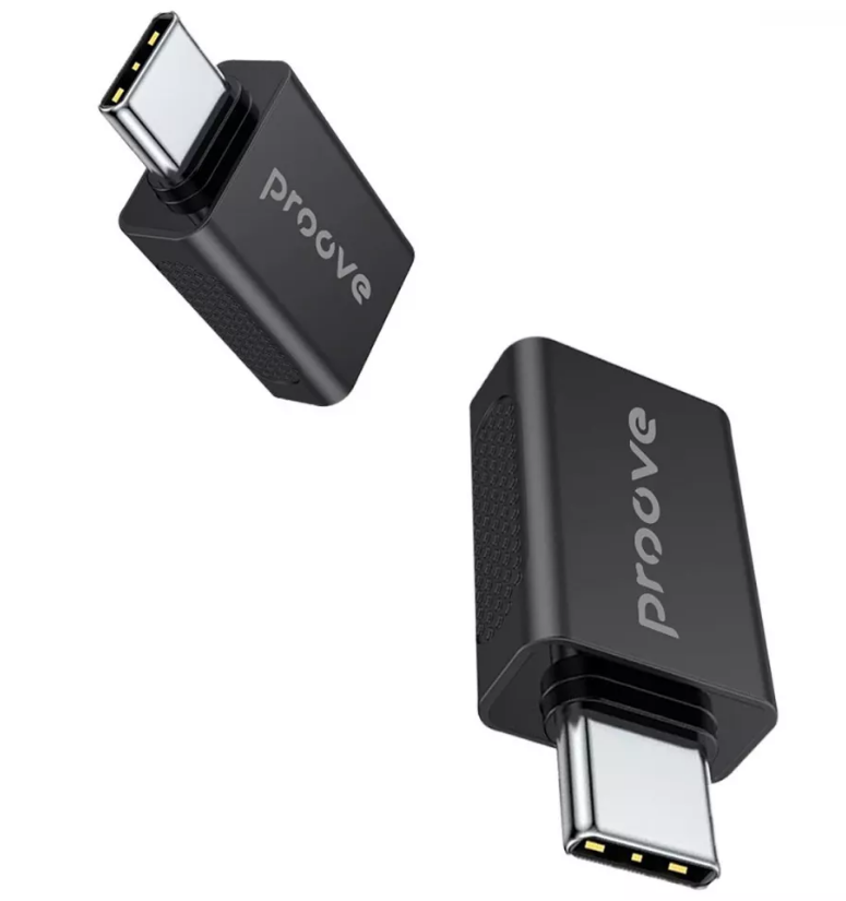 Перехідник OTG Proove Extension USB to Type-C (black)