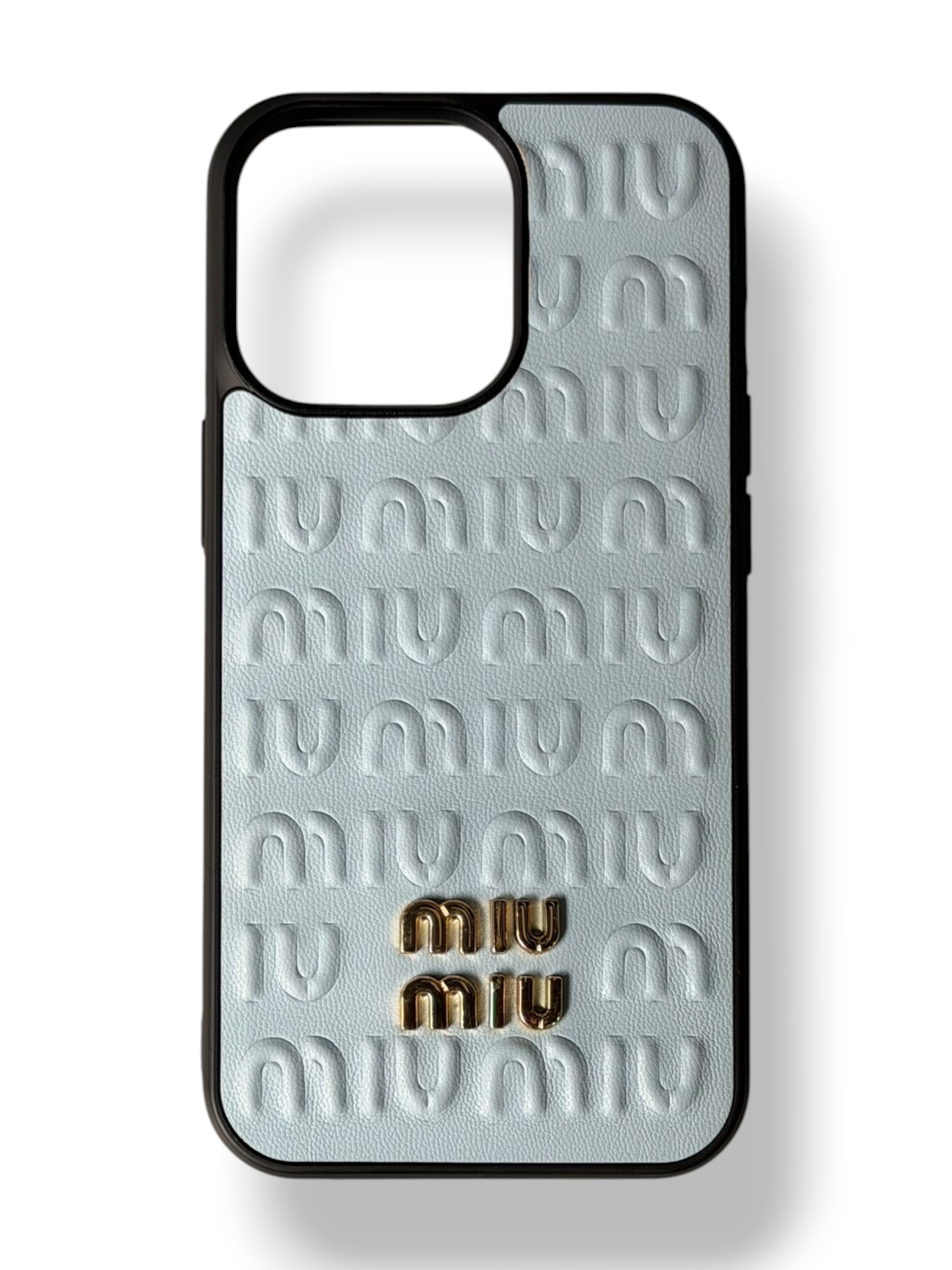 Чохол MIU MIU Case для iPhone 14 Pro (blue)