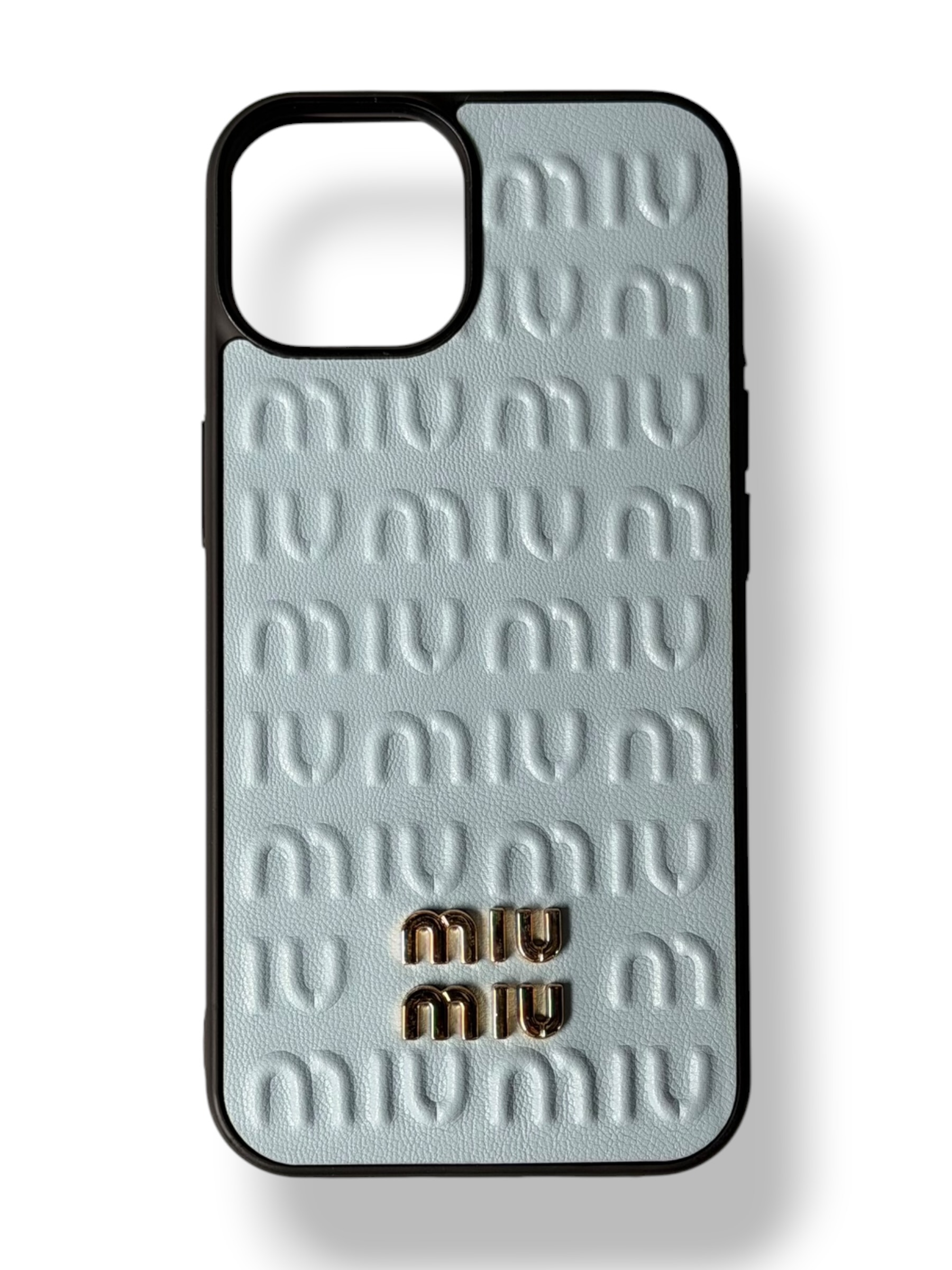 Чохол MIU MIU Case для iPhone 15 (blue)