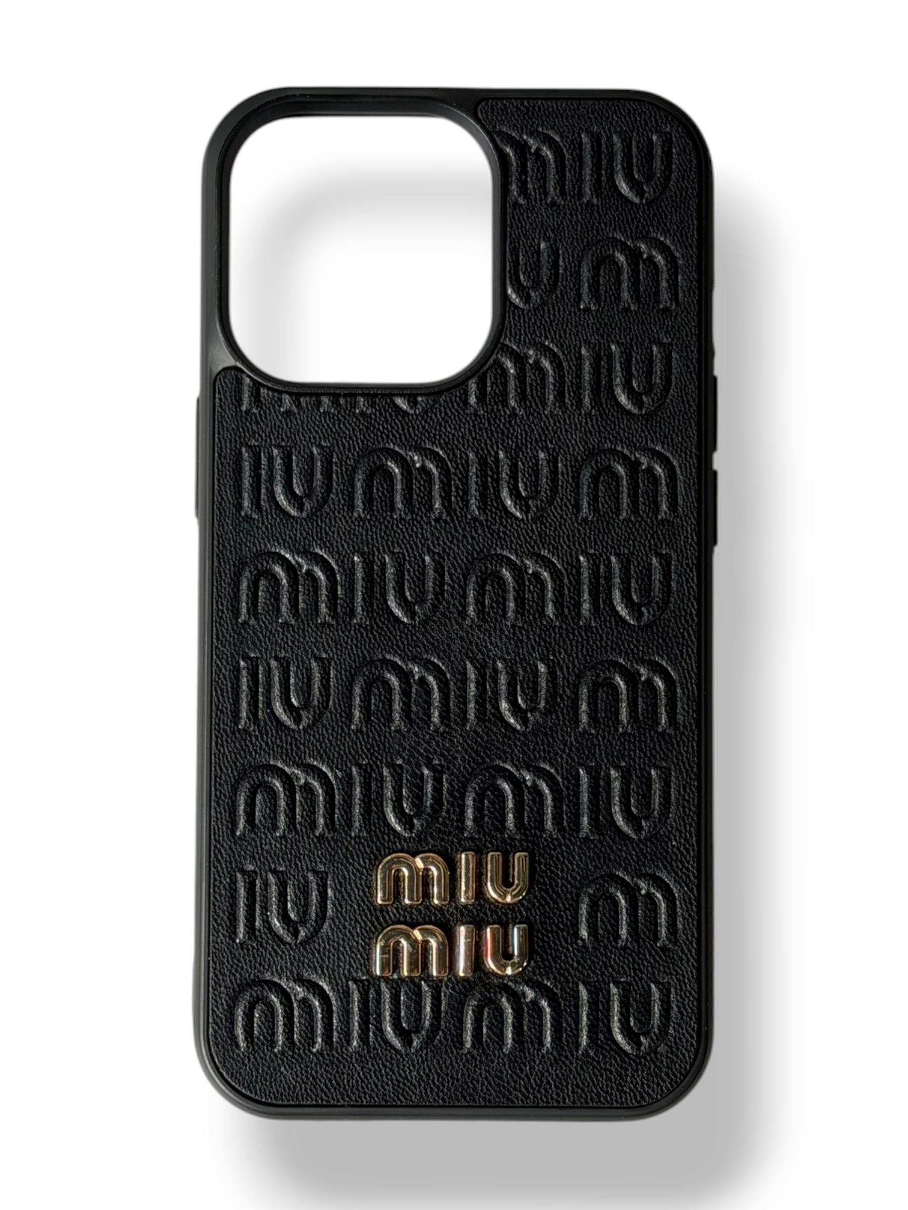 Чохол MIU MIU Case для iPhone 15 Pro (black)