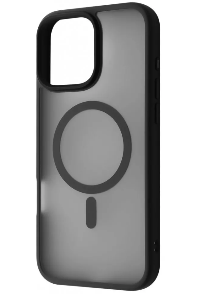 Чохол Matte Insane Case MagSafe iPhone 16 Pro Max (black)