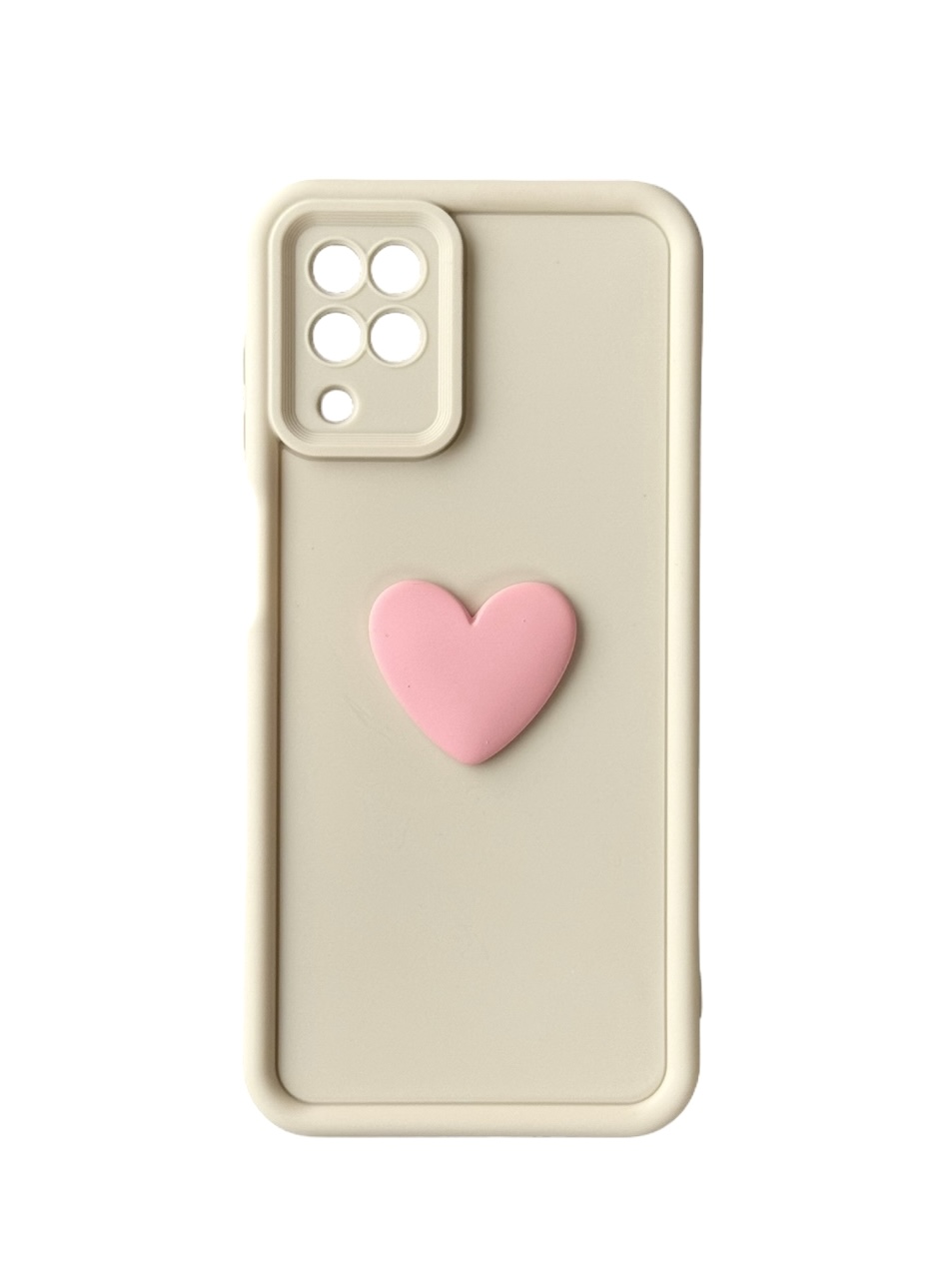 Чохол Toys Case для Samsung Galaxy A12 (white / heart)