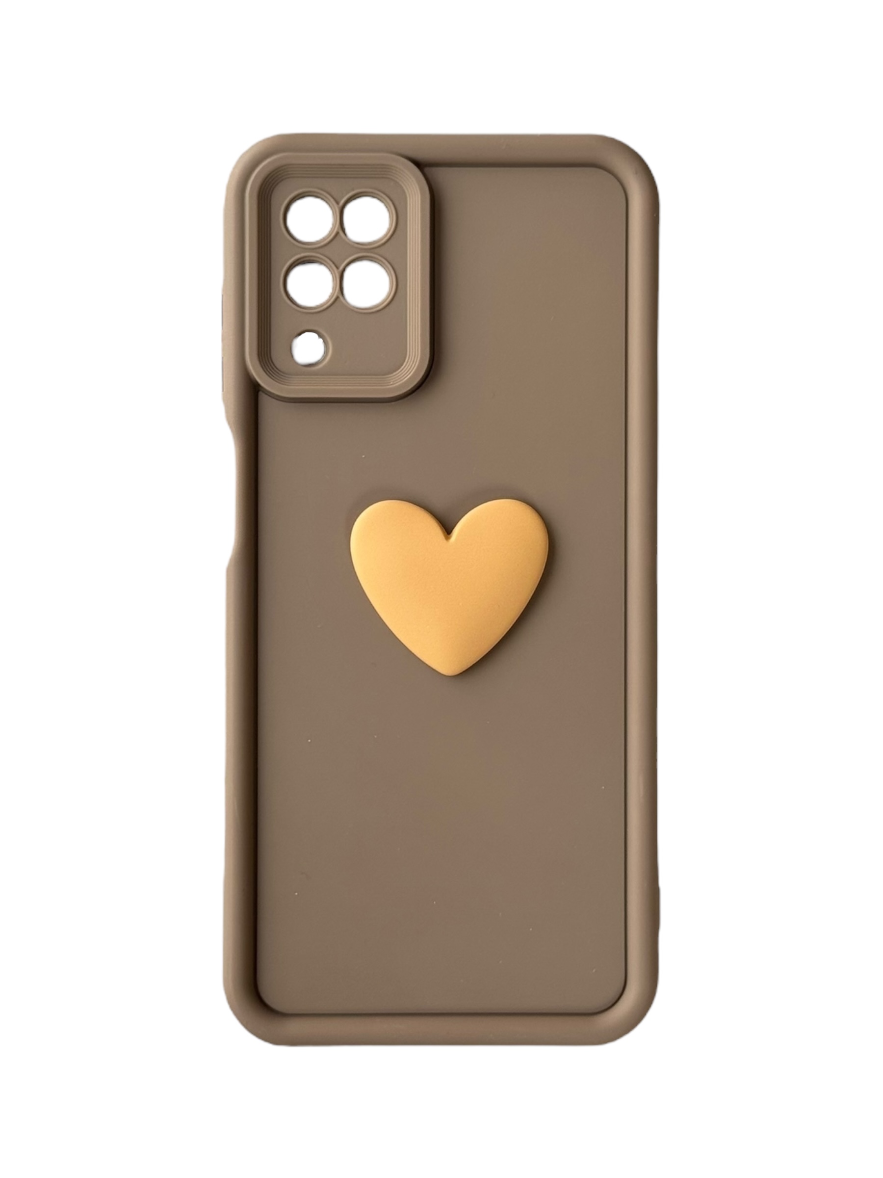Чохол Toys Case для Samsung Galaxy A12 (brown / heart)