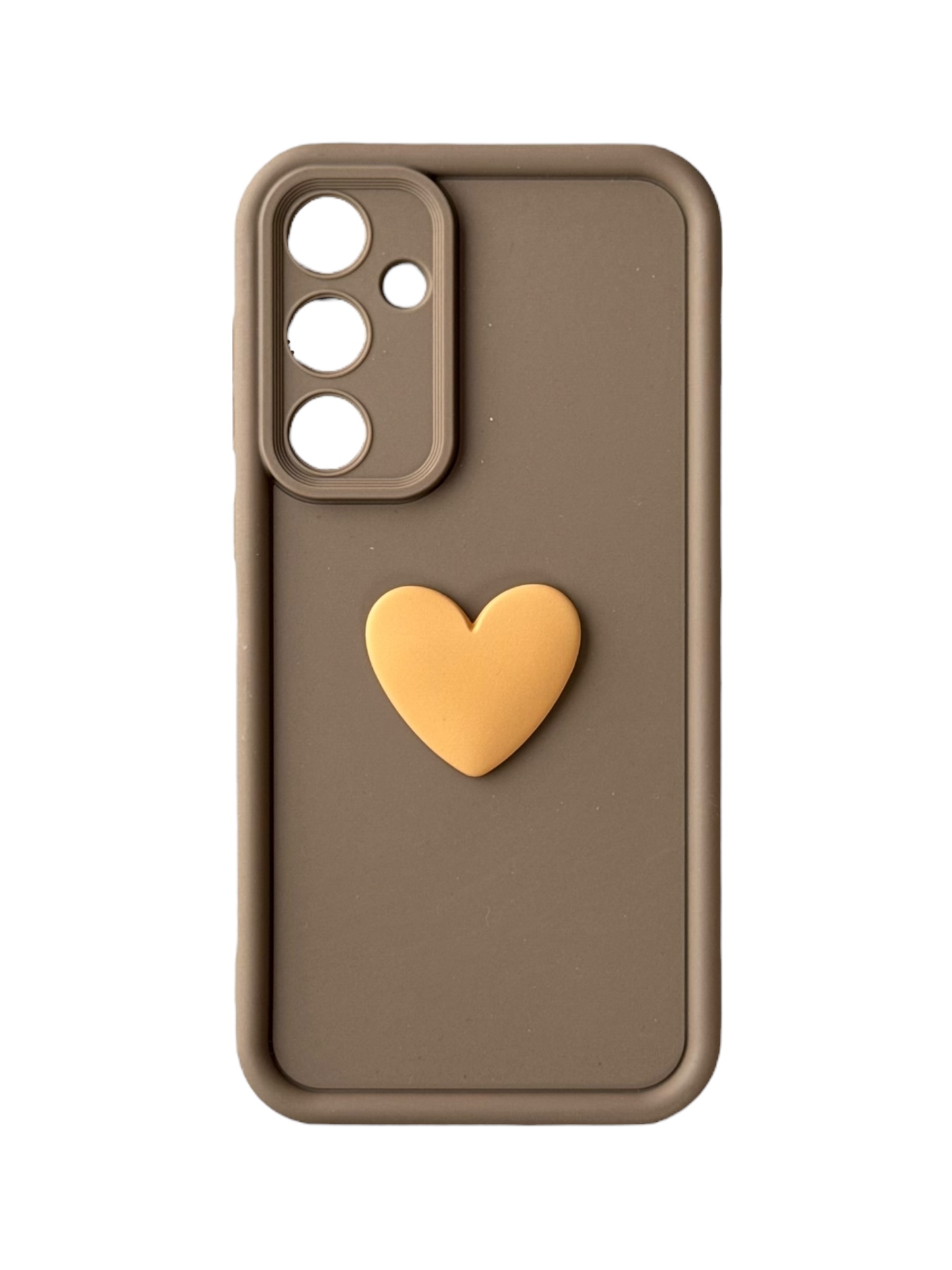 Чохол Toys Case для Samsung Galaxy A35 (brown / heart)