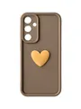 Чохол Toys Case для Samsung Galaxy A35 (brown / heart)