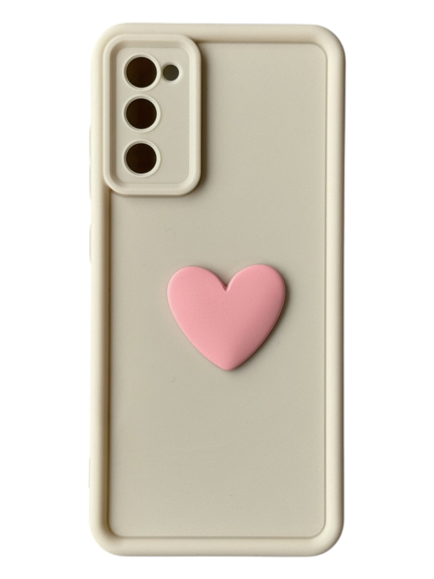 Чохол Toys Case для Samsung Galaxy S20 FE (white / heart)