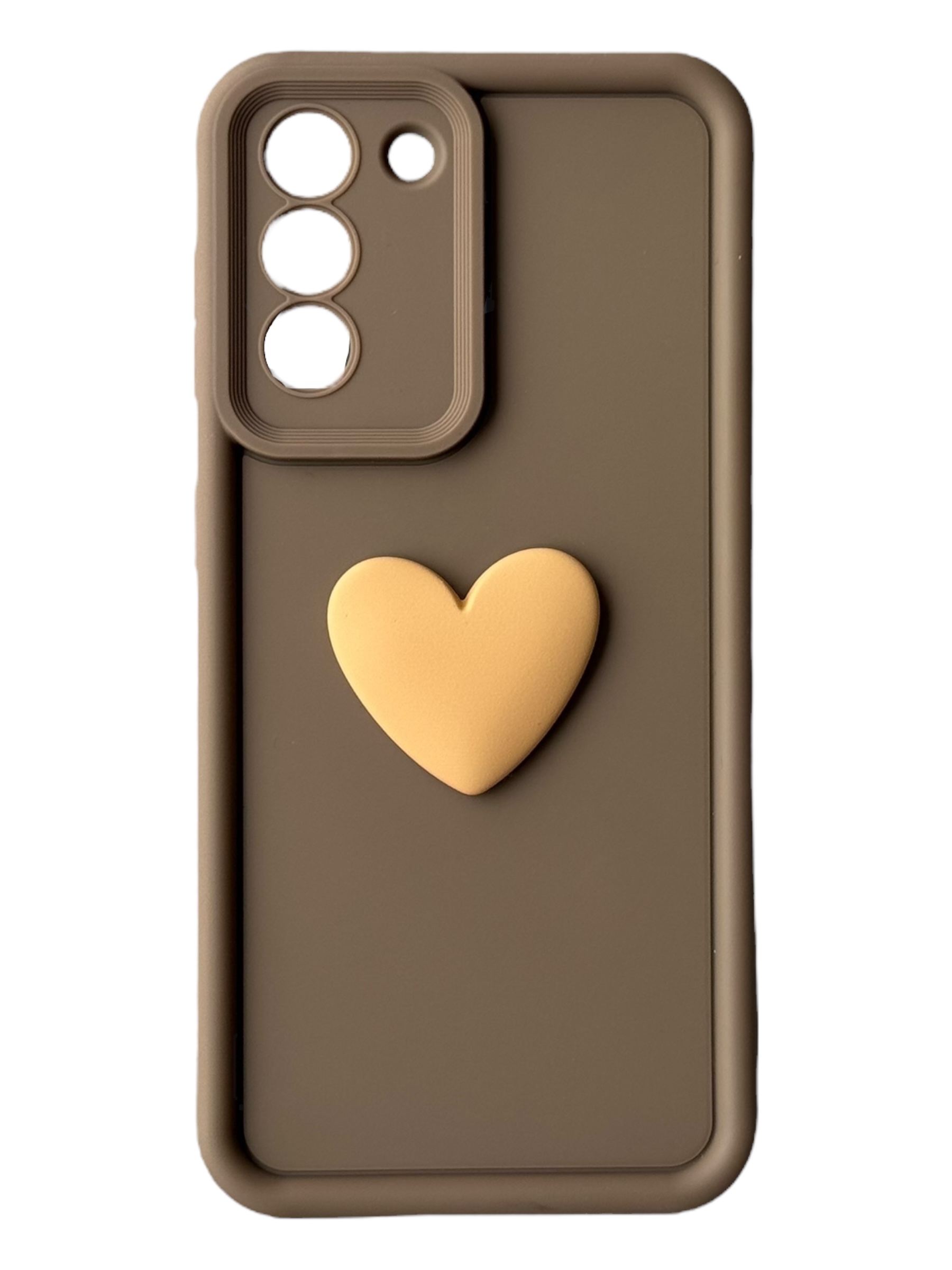 Чохол Toys Case для Samsung Galaxy S21 (brown / heart)