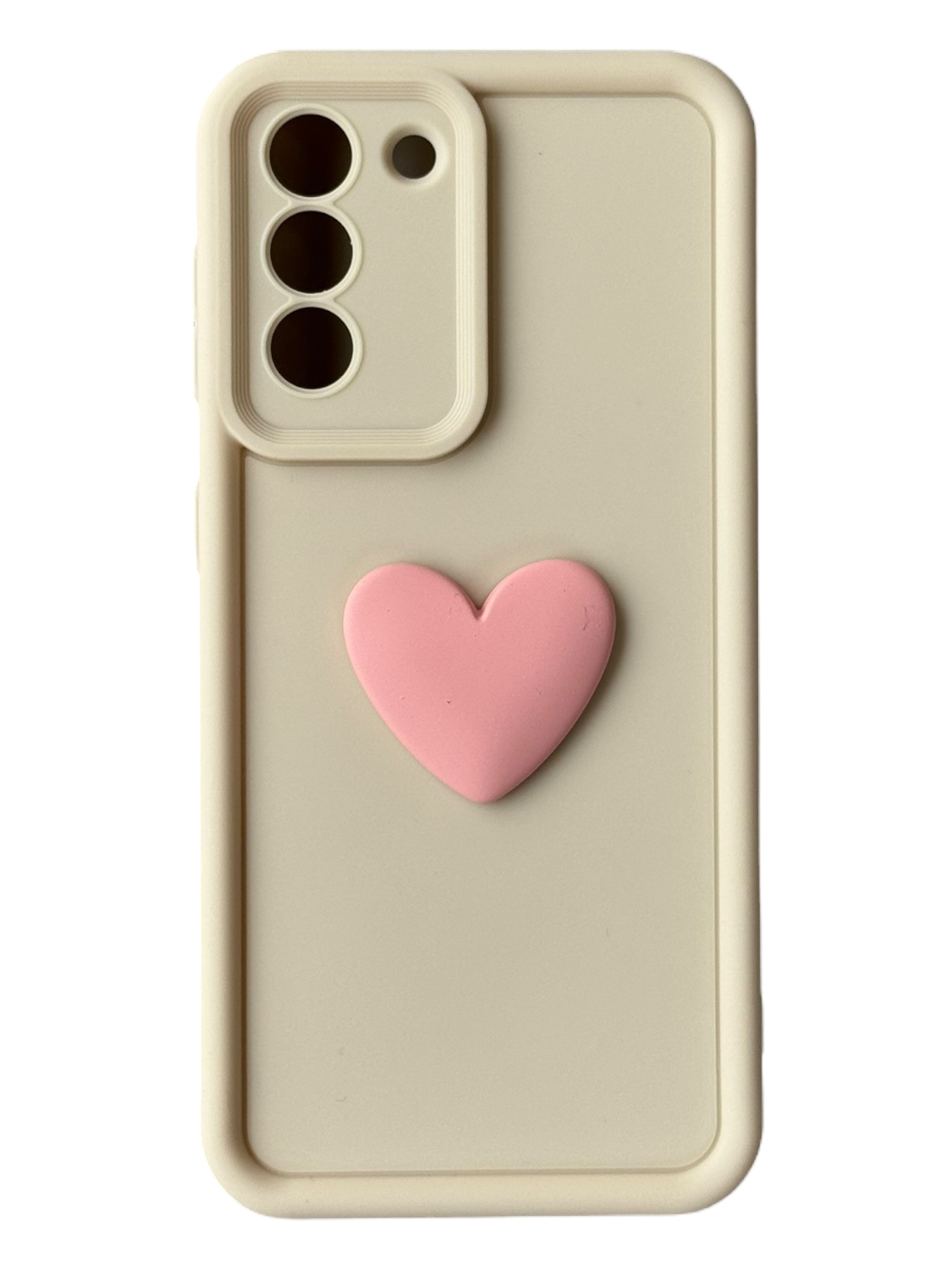 Чохол Toys Case для Samsung Galaxy S22 (white / heart)