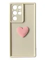 Чохол Toys Case для Samsung Galaxy S22 Ultra (white / heart)