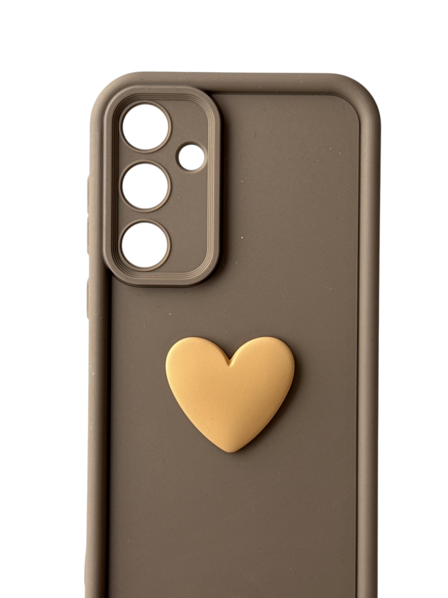 Чохол Toys Case для Samsung Galaxy S23 FE (brown / heart)